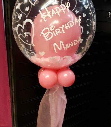 Deluxe Personalised Deco Bubble