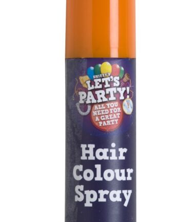 Orange hairspray