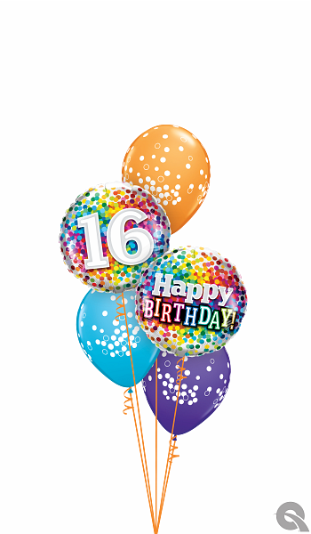 Deluxe 5 Balloon Bouquet