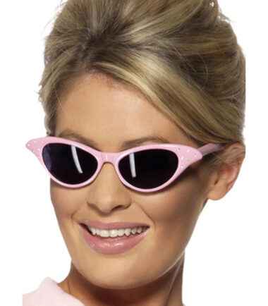 Pink Rock & Roll Glasses