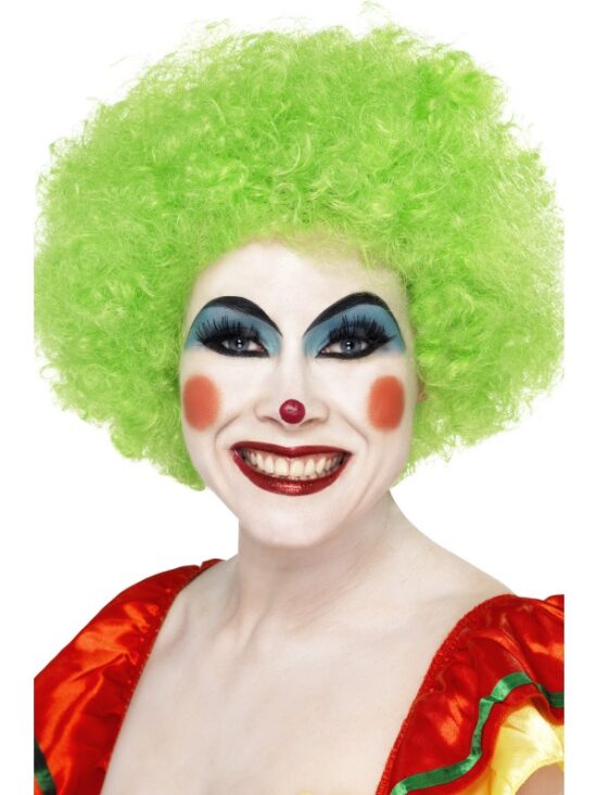 Green Crazy Clown Wig