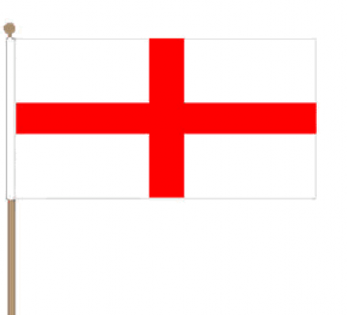 England Hand Waving Flag (9"x 6")