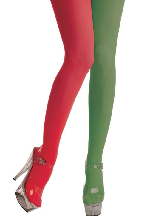 Red & Green Tights