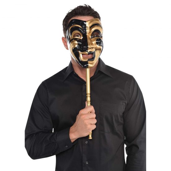 Jester Stick Mask