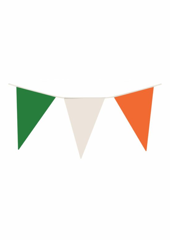 7m Irish Tricolour Bunting