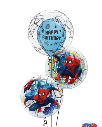 Spiderman Baloon Bouquet