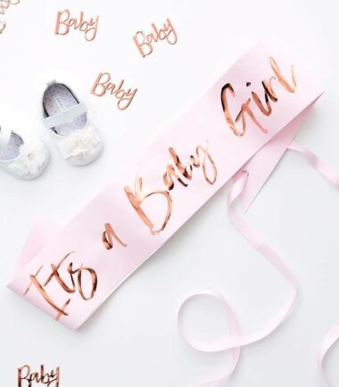 IT’S A BABY GIRL SASH