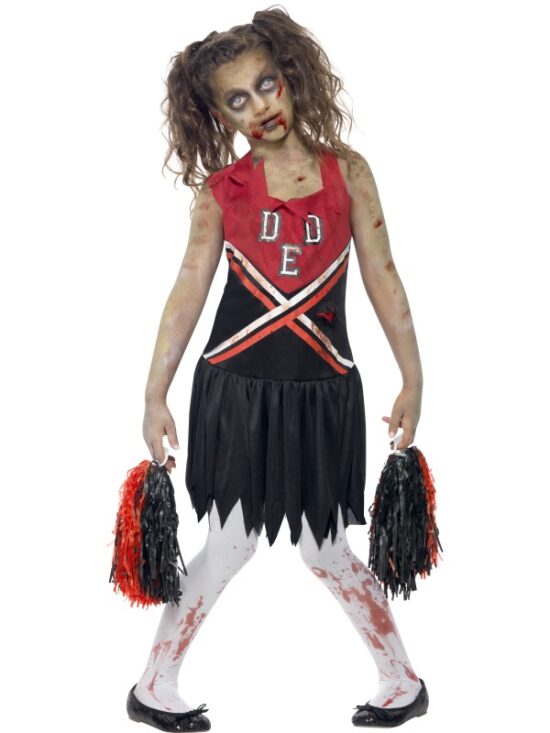 Girl's Zombie Cheerleader Costume