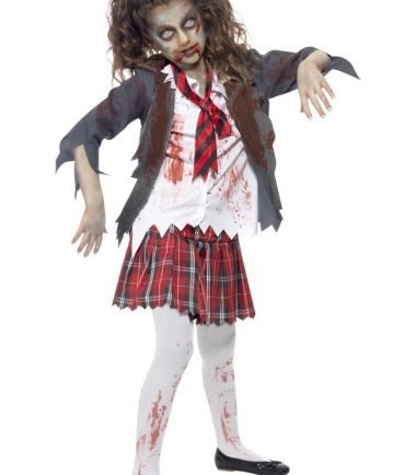 Children's Zombie School Girl Costume