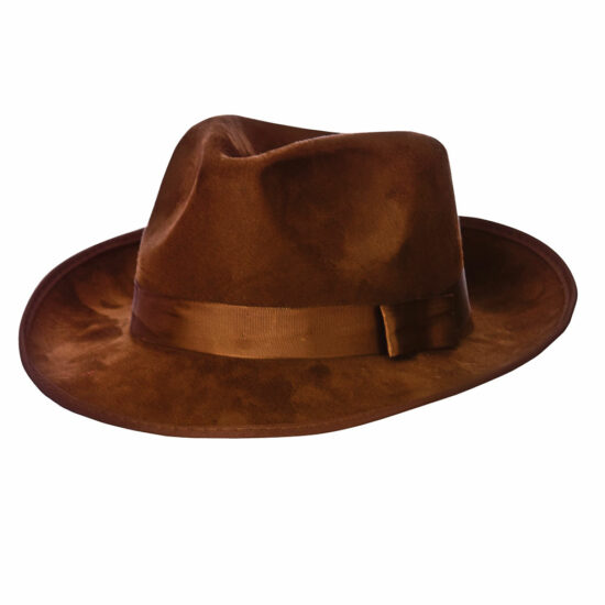 Brown Fedora Hat