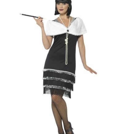 Flapper Costume In Black