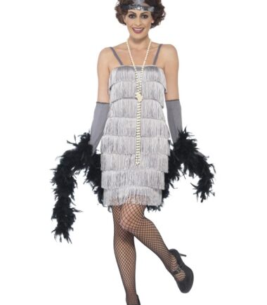 Silver Flapper Costume