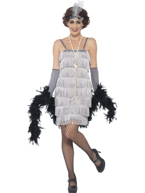 Silver Flapper Costume