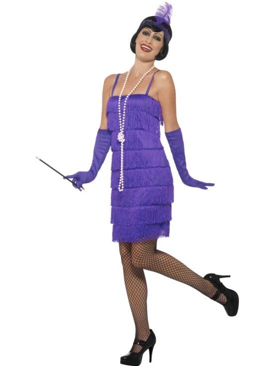 Flapper Costume Purple