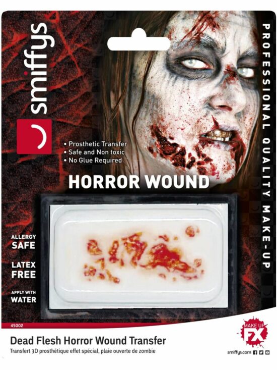 Horror Wound Transfer Dead Flesh