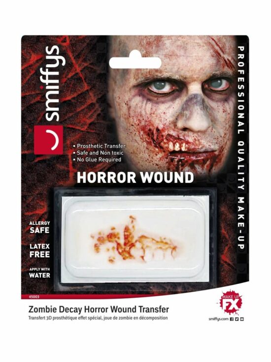 Zombie Decay Horror Wound