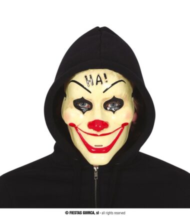 PVC Clown Ha Mask