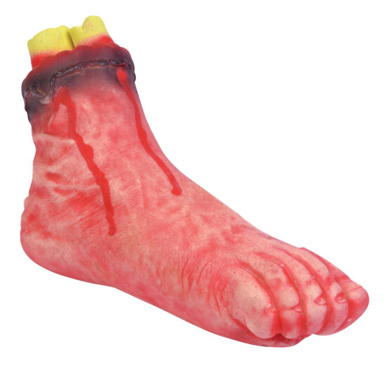 Gory Severed Foot Decoration