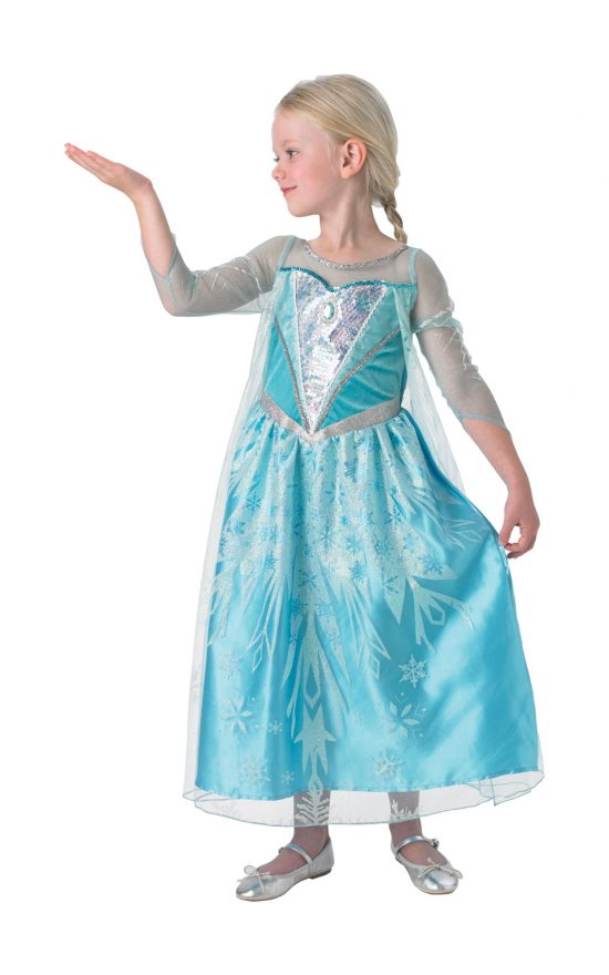 Girls Premium Elsa Costume