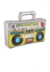 Inflatable Boom Box.