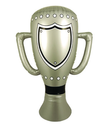 Inflatable Silver Trophy