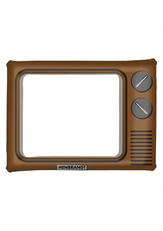 Inflatable TV Frame