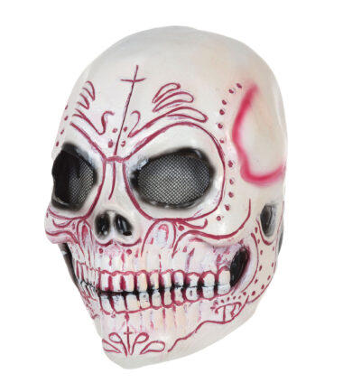 Colourful Latex Skull Mask