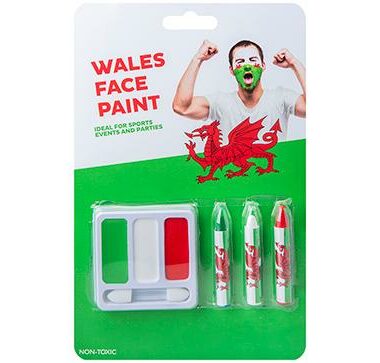 Wales Face Paint Set