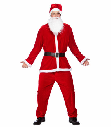 Deluxe Velour Santa