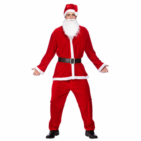 Deluxe Velour Santa