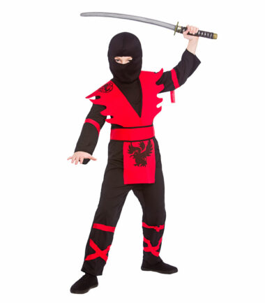 Child Red Ninja Assassin