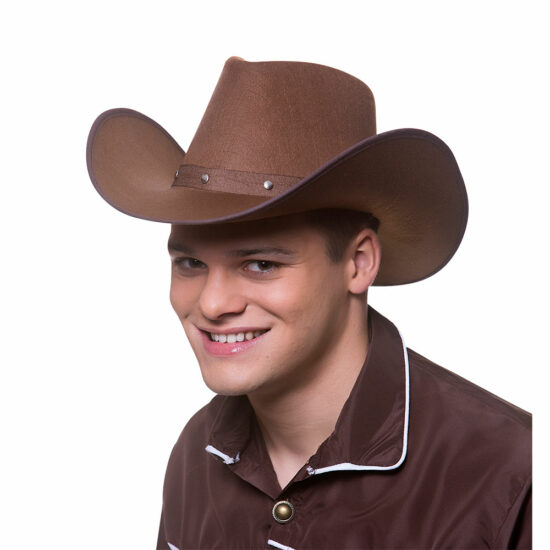 Brown Texan Cowboy Hat