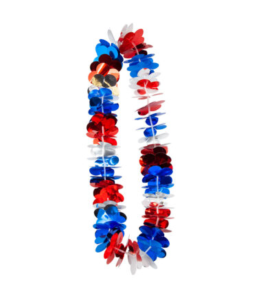 Metallic Union Jack Lei