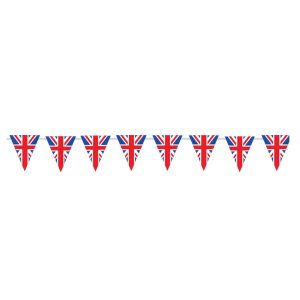 Union Jack Triangle Bunting 10 metres