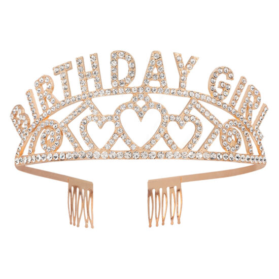 Birthday Girl Rose Gold Tiara