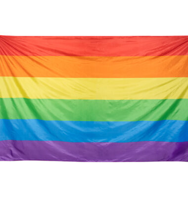 giant rainbow flag