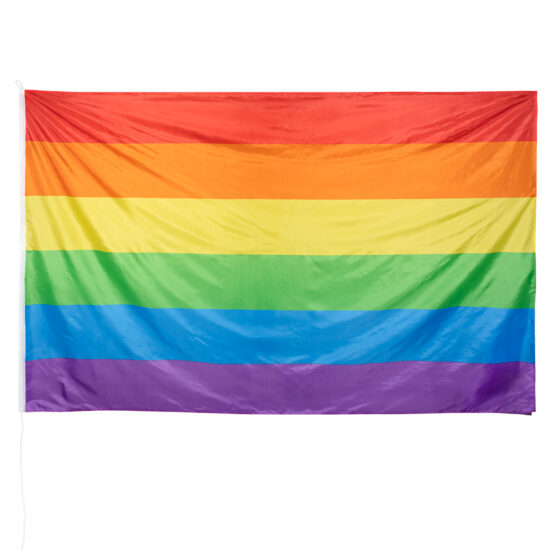 giant rainbow flag