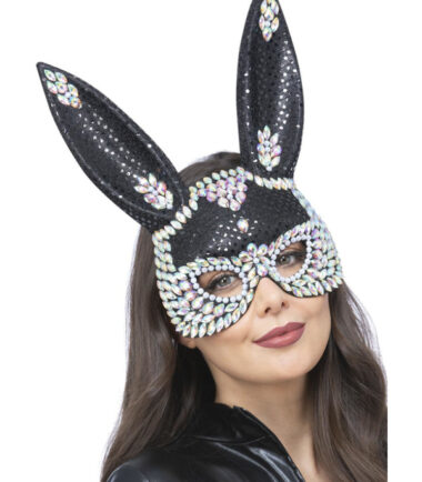 Sequin Rabbit Mask