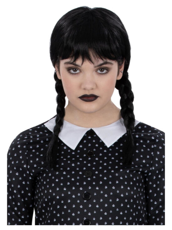 Gothic Schoolgirl Wig Child