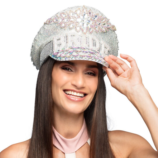 Sequin Bride Hat