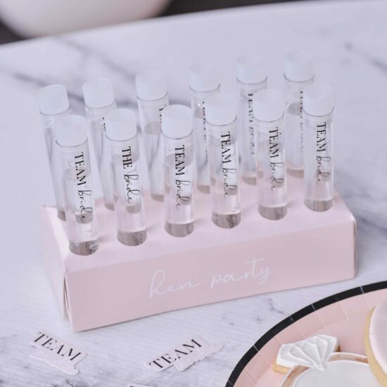 Team Bride Shot Tube With Tray