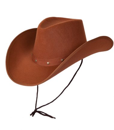 Texan Cowboy Hat Light Brown