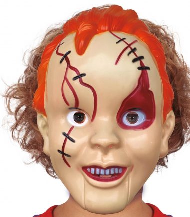 Evil Doll Plastic Mask