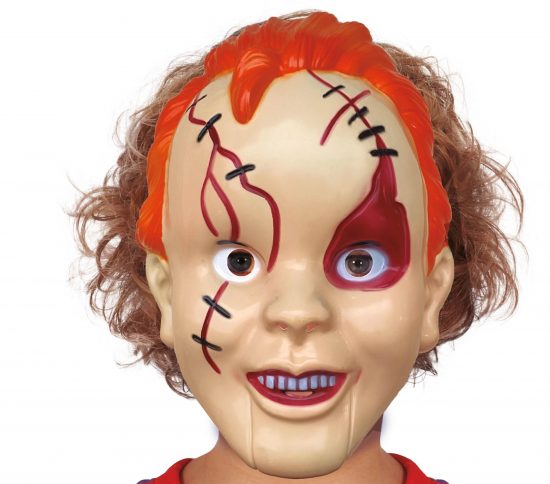 Evil Doll Plastic Mask