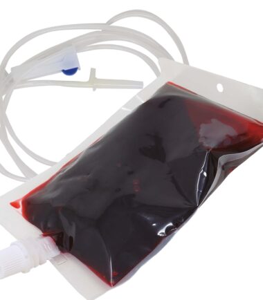 Medical Blood Bag With Blood