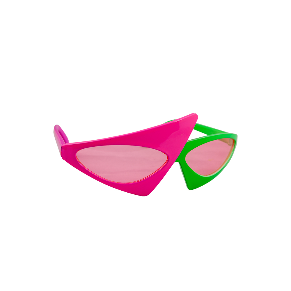 Neon Zig Zag Sunglasses