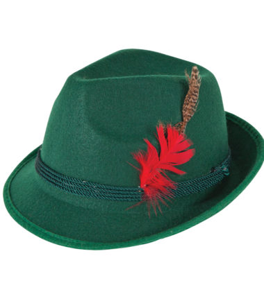 Deluxe Green Bavarian Hat