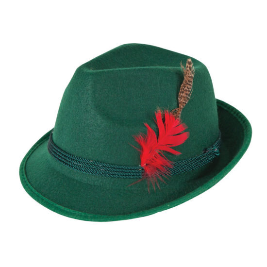 Deluxe Green Bavarian Hat