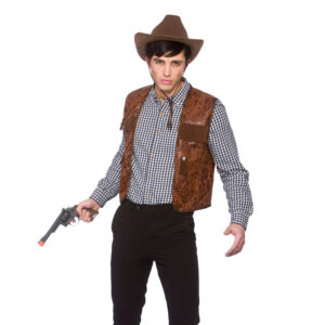 Brown Cowboy Waistcoat