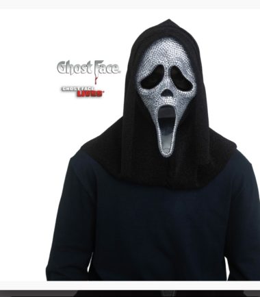 Ghost Face Bling Mask Crystal